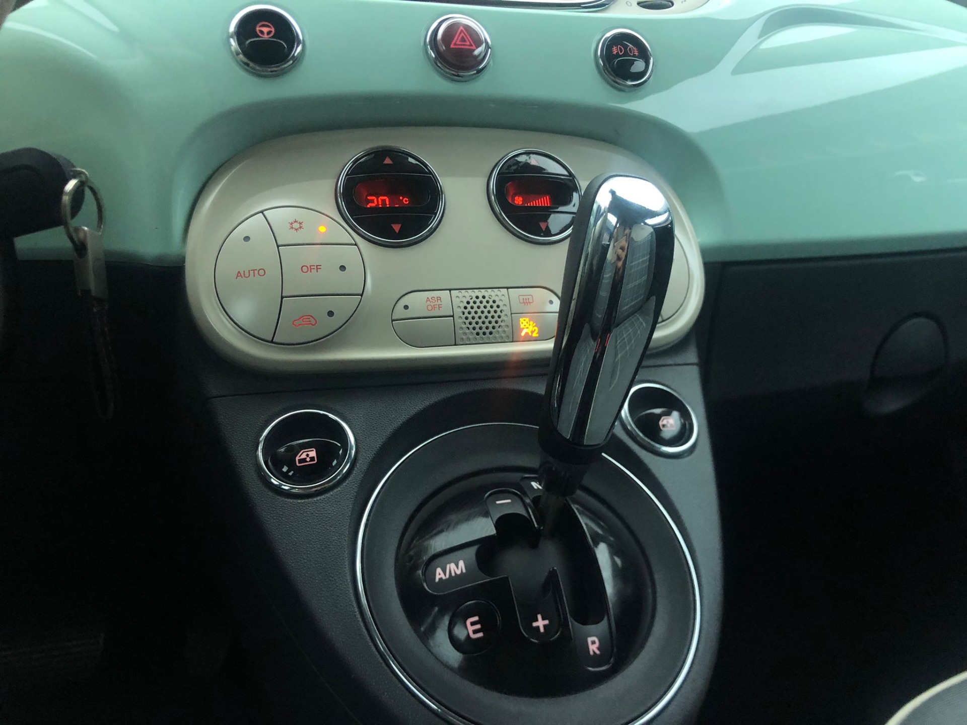 23Bin km'de Otomatik Cabrio Fiat  1.2 Lounge 500C-20
