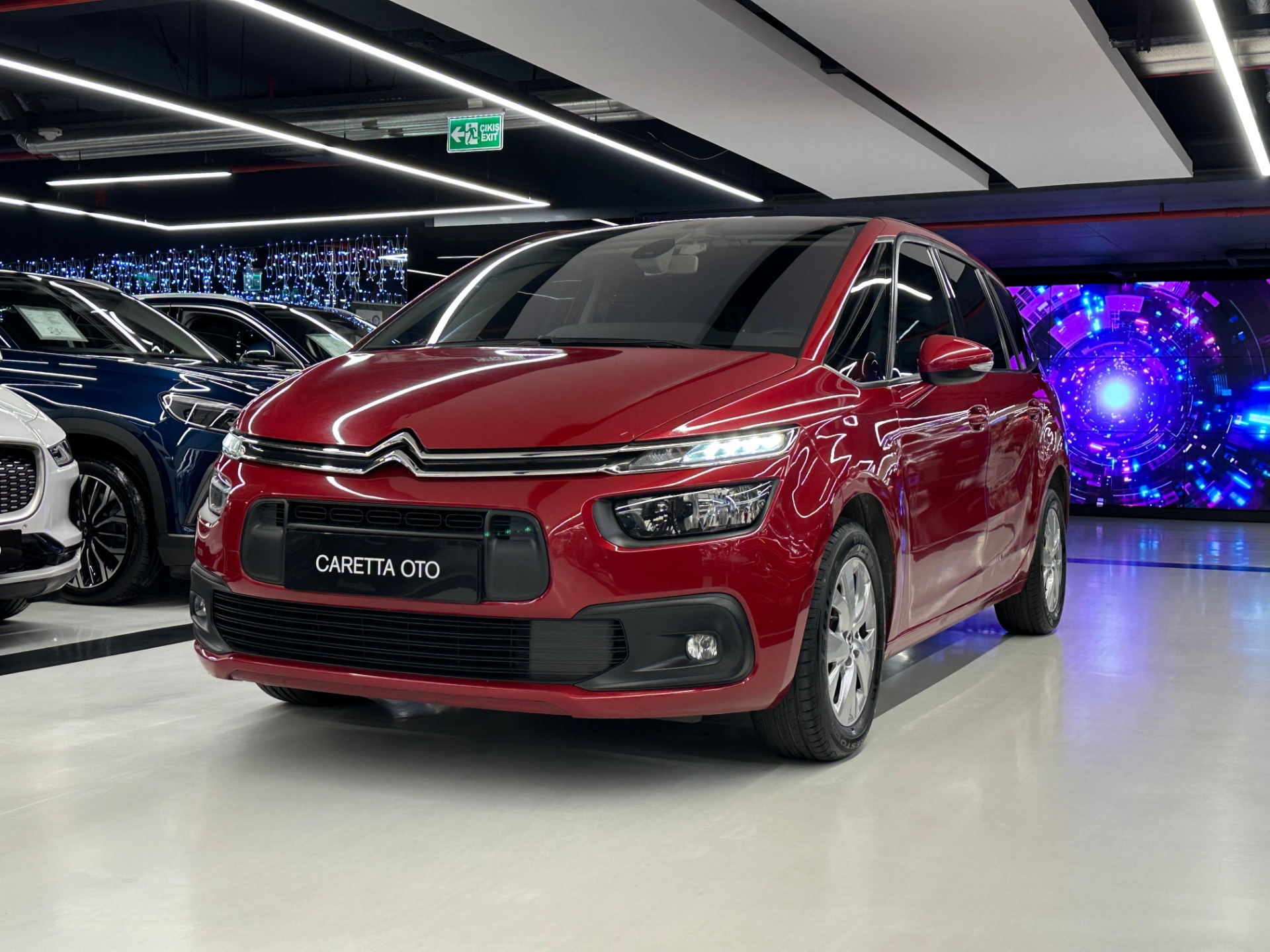 2017 Model Citroen C4 Grand Picasso 1.6 BlueHDi Feel 7 Kişilik-8